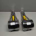 ienjoyed 32“ Tall Pooper Scooper, Large Pooper Scooper for Dogs Heavy Duty, Dog Pooper Scooper with Long Handle & High Strength Durable Spring, Foldable Dog Poop Pick Up (Pack of 2)