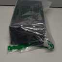 Uniclife Black Metal Donation Box Wall Mounted Mailbox with Top Slot, Collection Box with Key Lock, Safe Suggestion Box, Key Drop Box for Outside, Steel Cash Drop Box for Home Office and Business