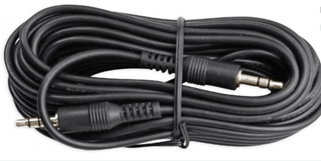 Jack Flex Cable Wire Accessory for Bass Remote Knob Compatible with SKAR Audio RP and Marine Series Amplifiers (12 Feet) 3.5mm Auxiliary