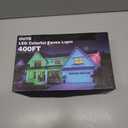 CETELUMA 400Ft Permanent Outdoor Lights for House Waterproof, IP67 LED Eave Lights with App/Remote Control, Outdoor Permanent led Lighting for House Roof Decor,Christmas,Party,All Holiday and Daily