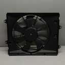 Radiator Cooling Fan Assembly Compatible with Nissan Rogue Sport 2017 2018 2019 2.0L # 214816MA0A