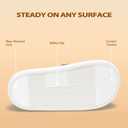 XIXITIAO Christmas Slippers Memory Foam Slippers for Women Warm House Slippers for Woman Cozy Fuzzy Bedroom Home Shoes for Indoor (4-5 Women/3-4 Men, Tree(green))