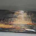 Canvas Landscape Natural Wall Art Decor Yellow Forest Wall Art 20" x 40"