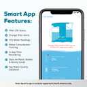 AquaTru Carafe Smart Alkaline Countertop Water Purifier | App-Connected 4-Stage Reverse Osmosis System with Glass Carafe Removes Forever Chemicals, Lead & Fluoride | Adds Minerals | No Plumbing