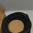 Durable Soaker Hose - Saves 70% Water, Waters Roots Directly for Plants, Flexible & Easy Setup for Garden Beds, Vegetables, Flowers, Black, 50FT