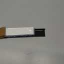 100% Blackout PVC Light Blocking Strips for Window Shades and Blinds, Block Light Along The Sides of Blackout Blinds, Easy to Install. (White 58" 2pc)