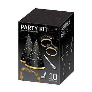 PARTY KIT INCLUDED 25 TOTAL PIECES 10 PERSON KIT