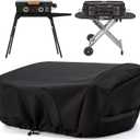 NOELIFE Cover for Blackstone 22 inch Tabletop Griddle with Hood, Compatible with Coleman Roadtrip 285 Propane Grill, Outdoor Grill Accessories, Waterproof and Windproof (Cover Only)