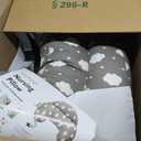 Momcozy Original Nursing Pillow for Breastfeeding-Innovative Safety Guard - Wider Feeding Pillows for More Support for Mom & Baby- Easier Nursing & Hand Free- Fit for All, Removable Cotton Cover