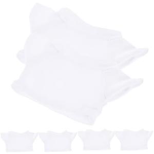 Tofficu 4-Pack Stuffed Animal Shirts for Bears Classic Plush T-Shirts Replaceable Doll Clothes for Boys and Girls for Dress-Up and Decor No Size