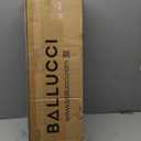 Ballucci Floating Shelves, 24" Wood Wall Shelf Set of 2, with Invisible Brackets for Bathroom, Living Room, Bedroom, Kitchen, Nursery, 6" Deep, Rustic Gray (Grey)