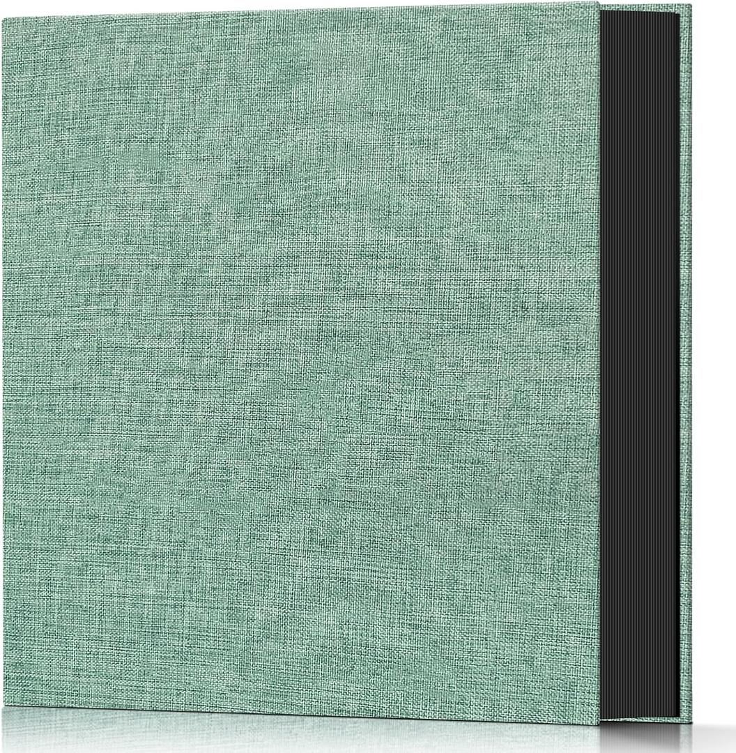 Popotop Photo Album 4x6 600 Pockets for Wedding Gifts,Linen Hardcover Picture Albums for Family Anniversary Baby Vacation Pictures