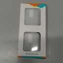 Amizee 2 in 1 Case [2-Pack] Compatible with Apple Watch Series 11/10 46mm with Built-in Screen Protector, Straight Edge Hard PC Full Body Protective Cover for iWatch 46mm, Black