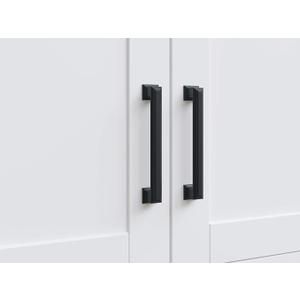 Vintage Zinc Alloy Handles 6 Pack Zinc Alloy Drawer Handles Cabinet Wardrobe Handles Furniture Hardware Black