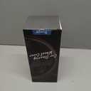 Car Steering Wheel Cover, Anti-Slip, Safety, Soft, Breathable, Heavy Duty, Thick, Full Surround, Sports Style (Black with White Line)