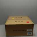 VONLUCE Semi Flush Mount Ceiling Light, 18" Ceiling Light Fixture with Diffused Shaped, Modern Light Fixture for Bedroom Living Room Entryway Hallway, White Shade & Black Finish