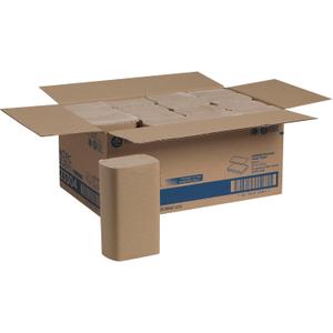 Pacific Blue Basic Recycled Multifold Paper Towels (Previously branded Envision) by GP PRO (Georgia-Pacific), Brown, 23304, 250 Towels Per Pack, 16 Packs Per Case