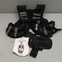 Sportneer Weighted Vest Woman:25lb Weight Vest for Walking with Phone Bag, Adjustable Women Weighted Vest for Running Rucking Vest for Jogging Strength Training Weight Loss (Black), 25lbs 