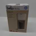 BELLA Single Serve Coffee Maker, K Cup & Coffee Ground Compatible with Removable, Adjustable Drip Tray, Auto Shutoff & Reusable Dishwasher Safe Accessories, Brews 6oz to 14oz, 1000 Watt, Oatmilk