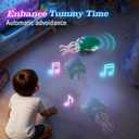 Dancing Octopus Baby Toy: Tummy Time Toys Electric Crawling Squid 3 4 5 6 7 8 9 10 11 12 Year Old Boy Learning Walking 3-6 Toddler Age 36 Months Music Development Kids Girl 1st Birthday Gifts (Green)