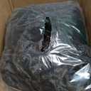 Bean Bag Chair Cover, Big Round Lazy Sofa Bed Cover for Adults (No Filler) Black