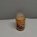 Village Candle Spiced Vanilla Apple, Large Glass Apothecary Jar Scented Candle, 21.25 oz, Ivory