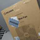PELONIS 20 Inch Box Fan 3 Speeds, Window Fans, Floor or Tabletop, 25ft/s, 2025 Upgraded, Superior Air Throw (2295 CFM), Lightweight, 5 Blades, Fans for Bedroom, Office, Living Room, Garage