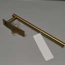 2nd Gen Paper Towel Holder Under Cabinet No Drilling, [More Sturdy] Self Adhesive or Drilling Paper Towel Holder Wall Mount for Kitchen, RV, [Fit Mega Paper Towel Roll] SUS304 Stainless Steel