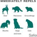 Havahart Critter Ridder Motion Activated Animal Repellent and Sprinkler - Use in Yard to Repel Cats, Dogs, Chipmunks, Groundhogs, Squirrels, Skunks, Deer, and More - 5277