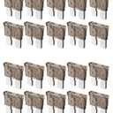 Riseuvo 20pcs 7.5A Standard Car Fuses - 7.5 AMP Automotive Fuses(ATO/APR/ATS), 32V (12/24V) Blade Fuse for RV/Truck/SUV