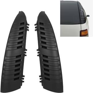 HECASA Outer Pillar Molding Compatible with 2000-2006 Chevy Chevrolet Suburban 1500 2500 Tahoe & GMC Yukon XL 1500 2500 Replacement for 15764012 15765114 Rear D-Pillar Molding Trim Applique Pair