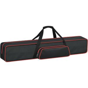 Pole Saw Bag for WORX/for DEWALT/for Greenworks/for EGO Power+/for BLACK+DECKER Electric Telescoping ChainSaw, Cordless Power Saw Storage Case for Extension Tree Trimmer Attachment(Box Only)-Red