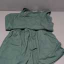 WIHOLL Two Piece Sets for Women Summer Lounge Short Sets Tank Square Neck Sleeveless Sweatsuit with Pocket, Small