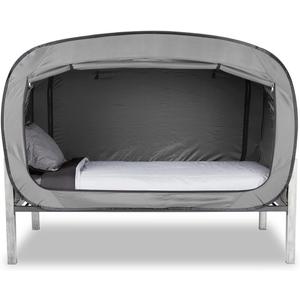 Privacy Pop Bed Tent (Twin) - Gray