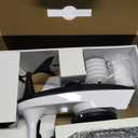 WiFi Weather Station Wireless Indoor Outdoor, Thermometer with Rain Gauge for Weather Forecast, Temperature, Humidity, Clock