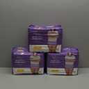 Amazon Basics Incontinence Underwear for Women, Protective, Disposable, Postpartum, Maximum Absorbency, Large, Lavender, 54 Count (3 Packs of 18)