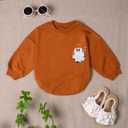 3Pcs One Spooky Dude Romper, First Halloween Baby Romper, Baby Boo Boys Outfits (0 -3 Months, Muticolor)