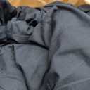 CozyLux Navy Blue Queen Comforter Set, 3 Pieces Solid Breathable Quilted Style Bedding Sets, Luxury Fluffy Soft Bed Set with Down Alternative Comforter for All Season (1 Comforter & 2 Pillowcases)