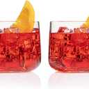 HISTORY COMPANY The Perfect Negroni Original 11-Ounce Italian Cocktail Glass, 2-Piece Set (Gift Box Collection)