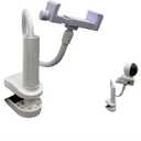 Baby Monitor Holder, 43.5 in Long Flexible Arm with Strong Clamp for Crib, Furniture (19.67in)