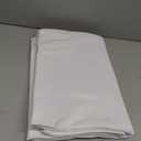 Surmente White Tablecloth for Round Tables, 120-inch Round Table Cloths for Weddings, Banquets, or Restaurants