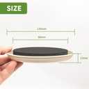 Furniture Sliders for Carpet 8 PCS - 4 3/4 inch Furniture Moving Slider Chair Legs Floors Protectors Move Your Furniture Easy & Safely(for Carpet)