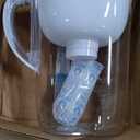 Brita Large Water Filter Pitcher for Tap and Drinking Water, Includes 1 Standard Filter, BPA-Free, Lasts Two Months, 10-Cup Capacity, Bright White