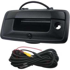 Backup Camera Tailgate Handle Rear View Camera Liftgate Latch Handle with Keyhole Compatible with 2016-2019 Chevrolet Chevy Silverado GMC Sierra