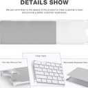 Stand Compatible with Apple Magic Wireless Keyboard and Apple Magic Trackpad (Apple Keyboard & Trackpad are not Included)
