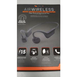 Helix Air Wireless Bone Conduction Headphones w/ OPEN EAR TECHNOLOGY Experience