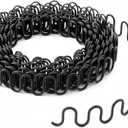 49 Feet Zig Zag 9 Gauge Upholstery Springs Roll, Sinuous Springs for Furniture Auto Upholstery Repair and Replacement, Cut to Size for Fixing Sagging Cushion in Sofa Recliner Chair