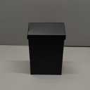 Architectural Mailboxes Modern Heritage Vertical Wall-Mounted Mailbox for Outside, Rust-Resistant Galvanized Steel Metal Small Mail Box, Black Modern Wall Mailbox