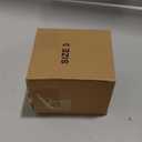 Sponge Core Dog Cone, Inflatable Dog Cone Collar Alternative, Dogs Donut Collar After Surgery, Soft Cone for Large Medium Small Dogs to Stop Licking, No Inflation Required, Clear View(Size 3, Gray) (Size 3(Neck: 10.5"- 13.0"))