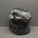 ULTCOVER 600D Tough Canvas Heavy Duty Rectangular Patio Table and Chair Cover - Waterproof Outdoor General Purpose Furniture Covers 64Lx52Wx28H inch, Black